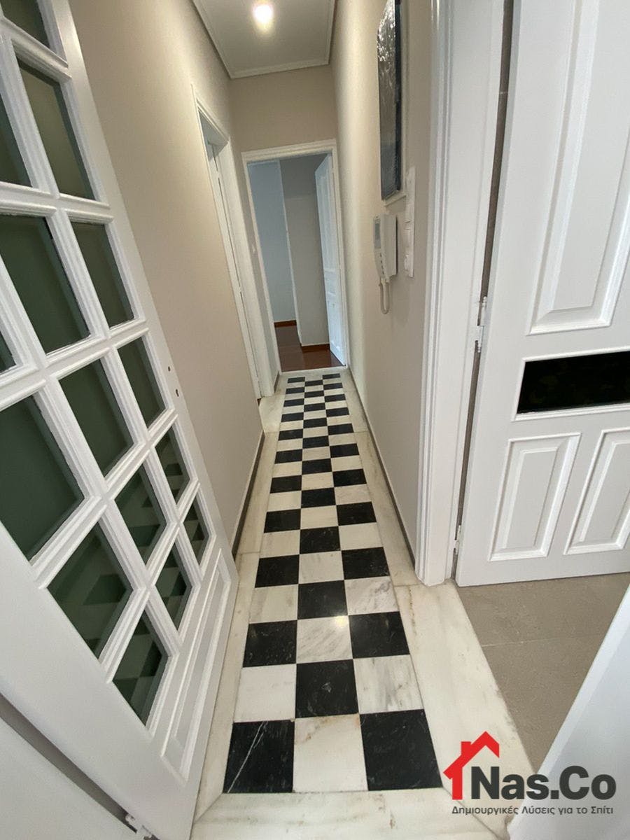 Ολική Ανακαίνιση Διαμερίσματος στο Παλαιό Φάληρο Σεπτέμβριος 2021 πλακάκι