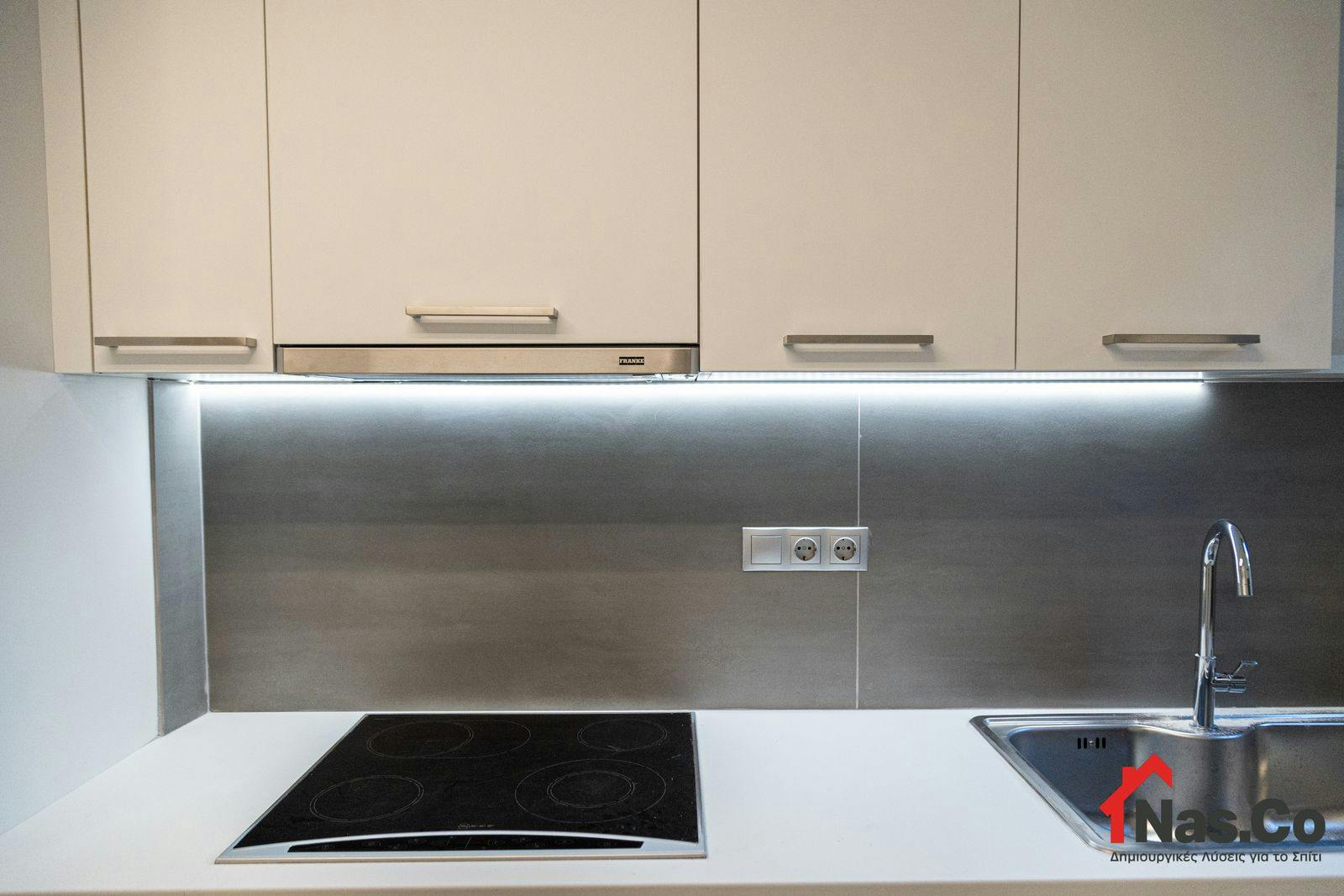 Ολική Ανακαίνιση Διαμερίσματος στον Γέρακα Μάιος 2023 κουζίνα