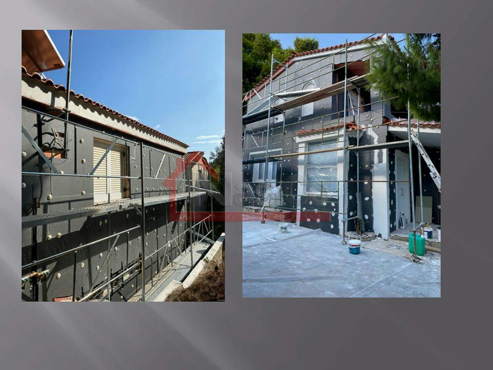 Εξωτερική Θερμοπρόσοψη Μονοκατοικίας Οκτώβριος 2020