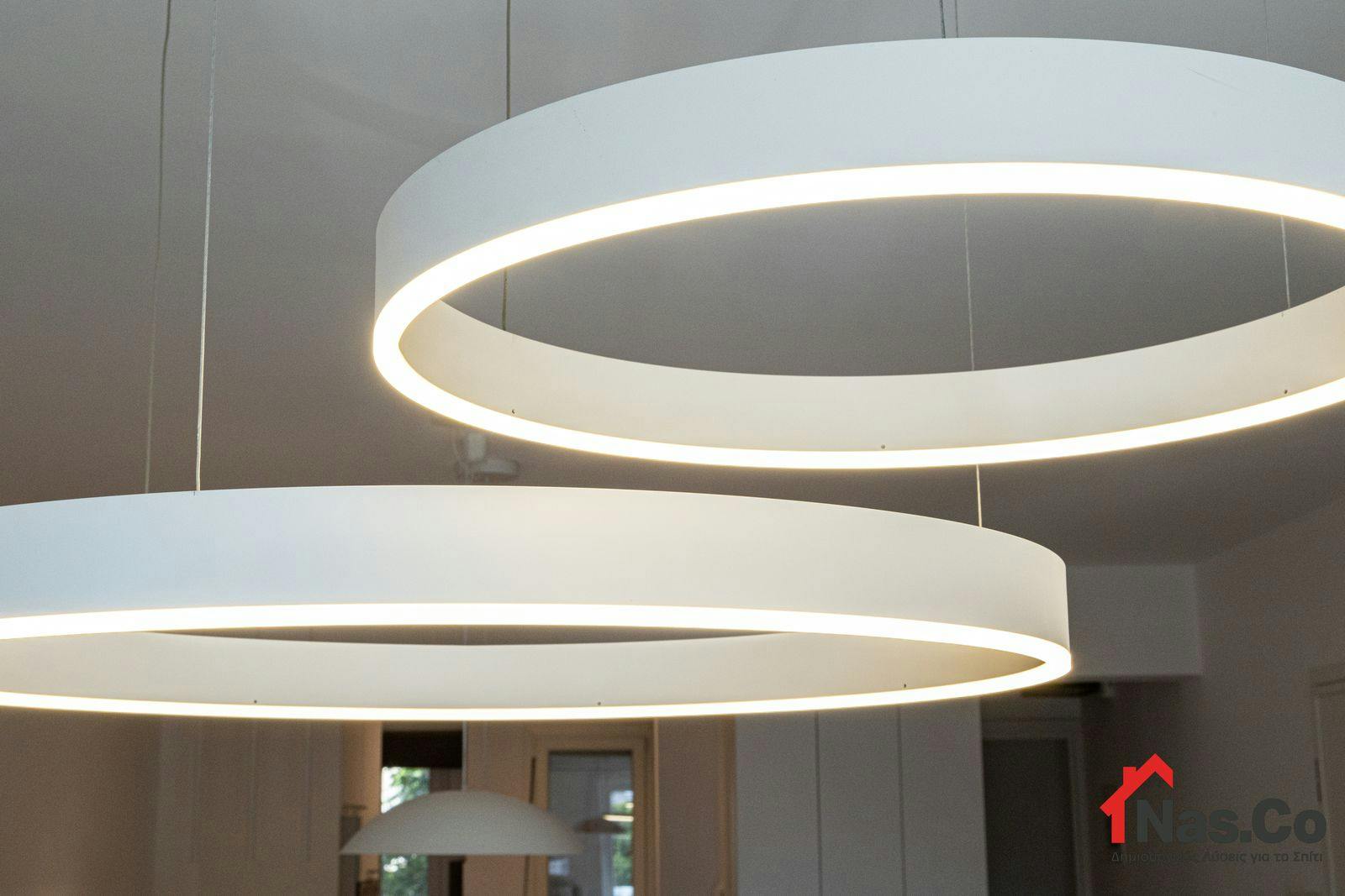 Ολική Ανακαίνιση Διαμερίσματος στον Γέρακα Μάιος 2023 φώτα