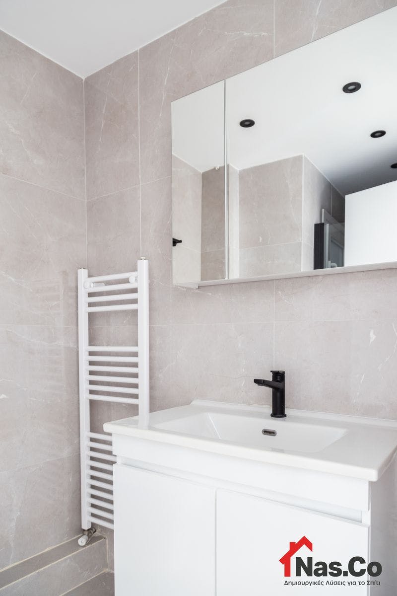 Ολική Ανακαίνιση Διαμερίσματος στα Πατήσια Απρίλιος 2023 μπάνιο