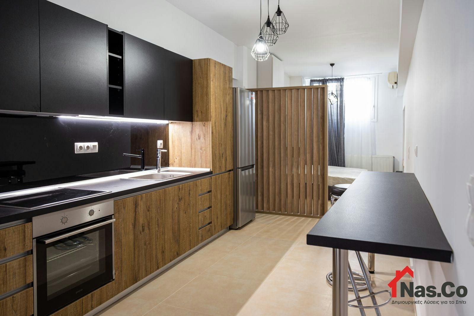 Ολική Ανακαίνιση Διαμερίσματος στο Παγκράτι Ιούλιος 2022 κουζίνα