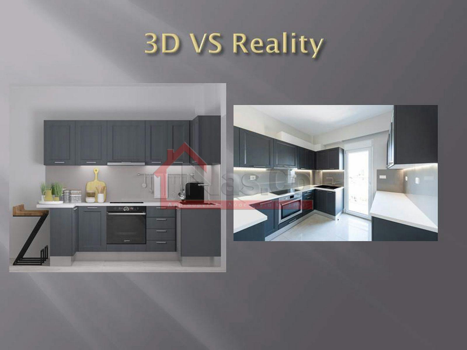 Ολική Ανακαίνιση Διαμερίσματος στο Χαϊδάρι Φεβρουάριος 2021 κουζίνα