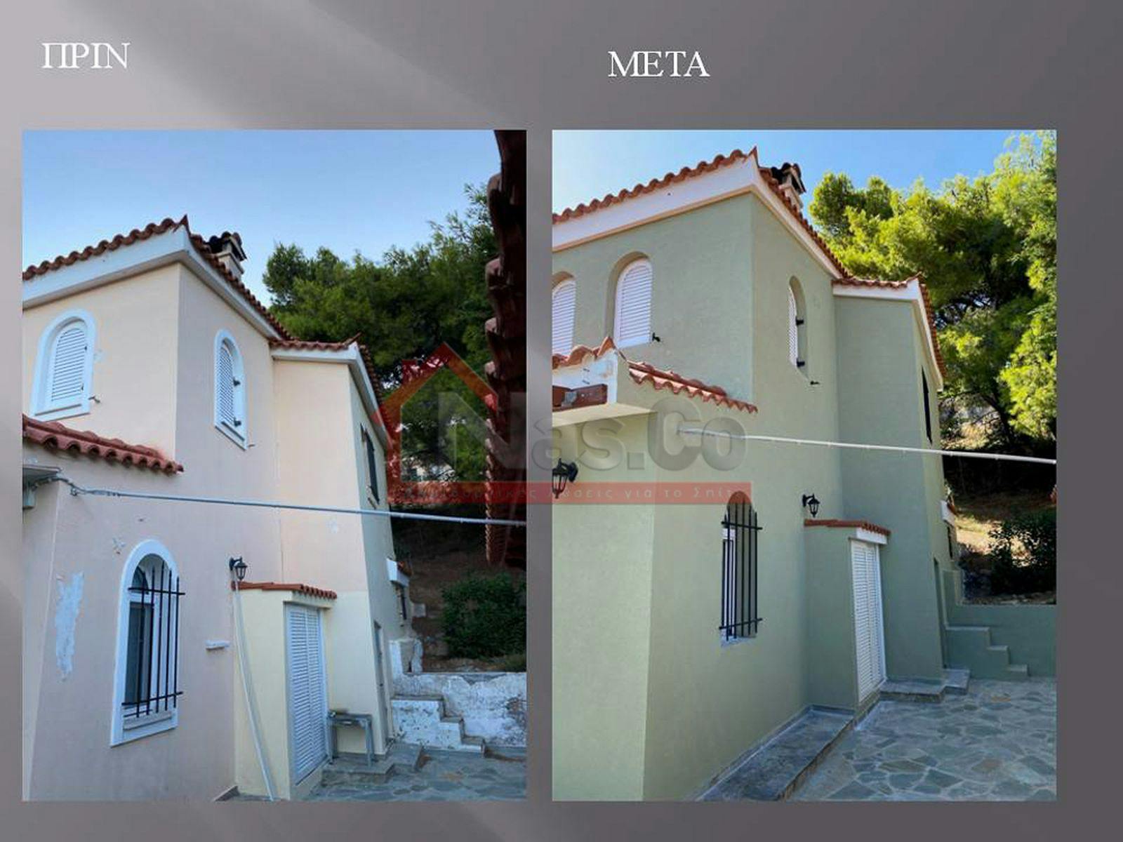 Θερμοπρόσοψη Μονοκατοικίας Οκτώβριος 2020