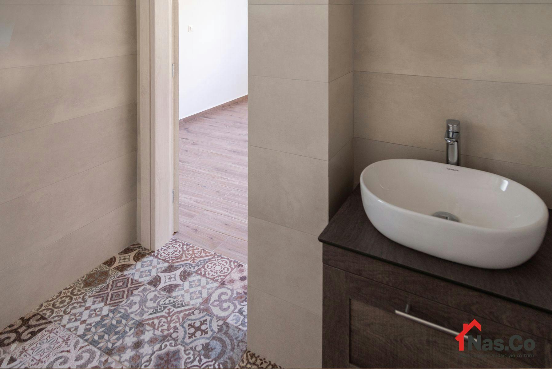 Ολική Ανακαίνιση Σπιτιού στην Πλατεία Αμερικής Νοέμβριος 2021 Μπάνιο