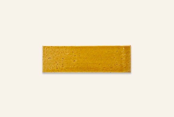 Yellow subway clay tile