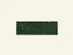 Dark green subway clay tile