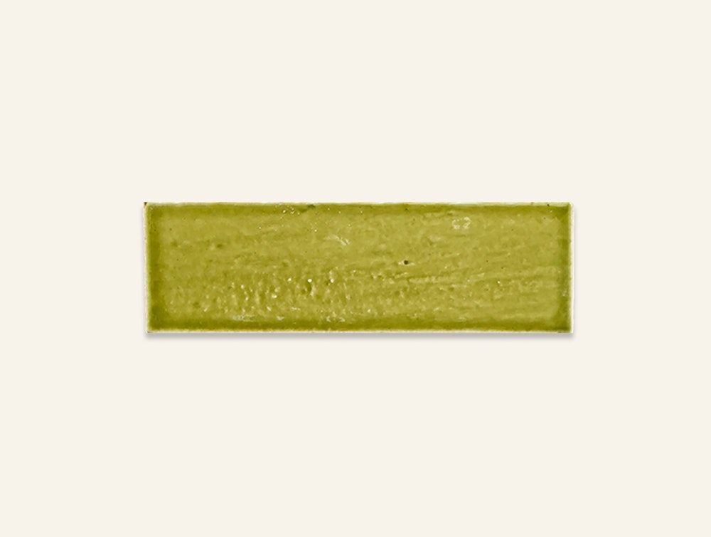 Light green subway clay tile