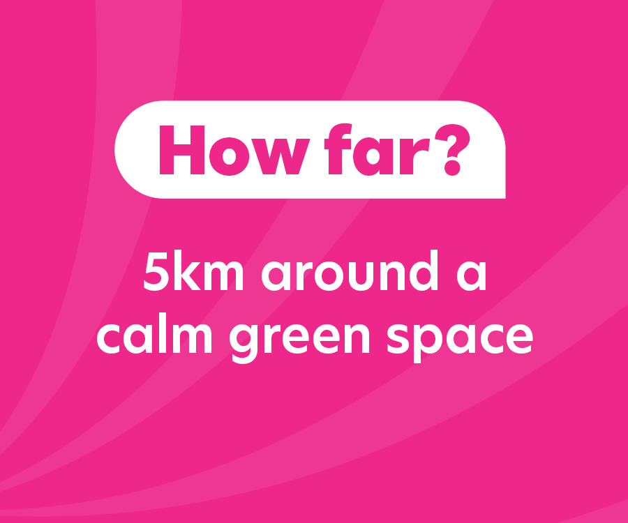 5km around a calm green space