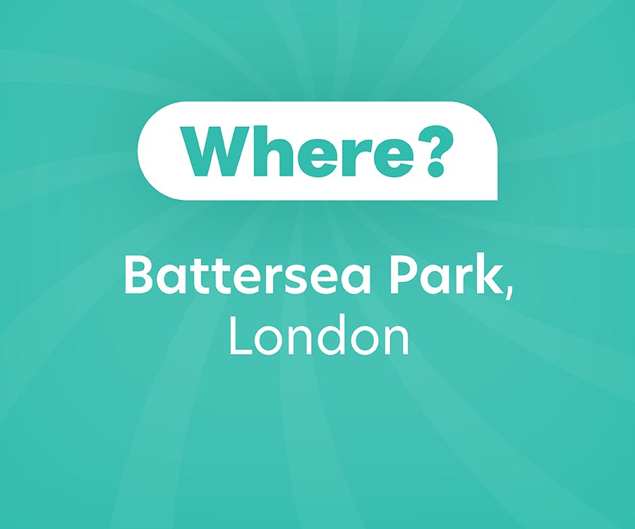 Where? Battersea Park, London.