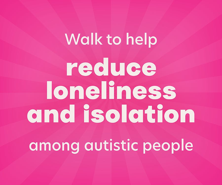 Walk to help reduce loneliness and isolation among autistic people