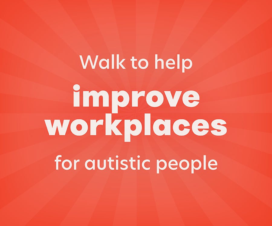 Walk to help improve workplaces for autistic people