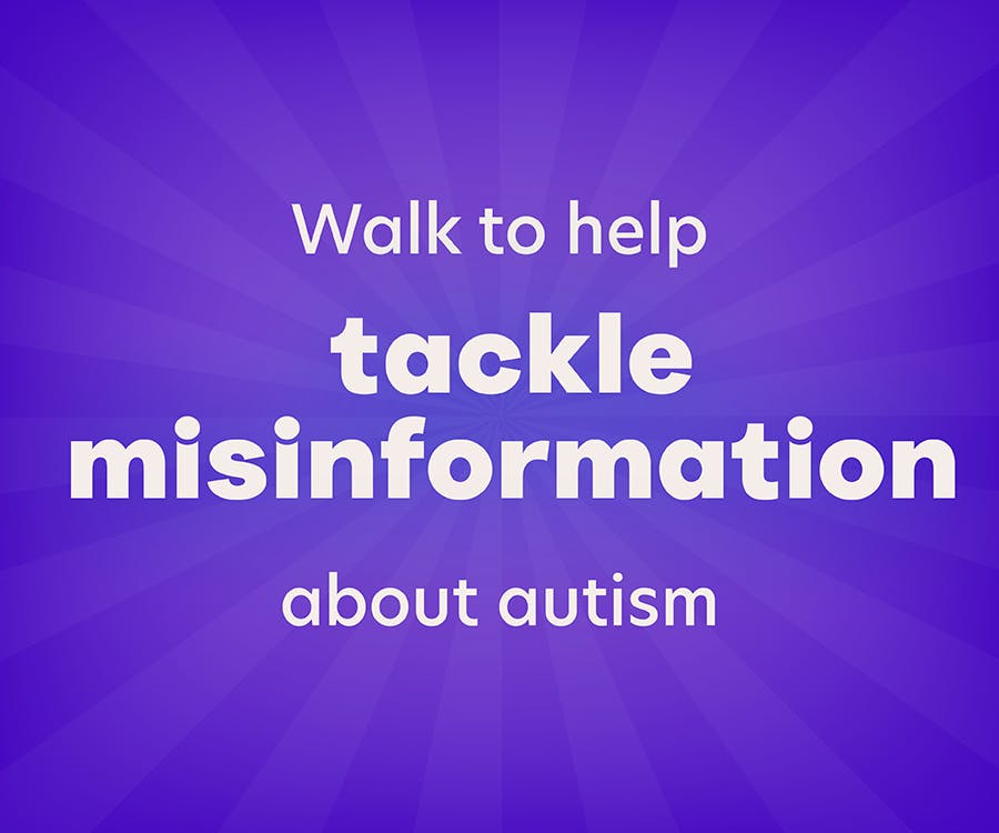 Walk to help tackle misinformation about autism