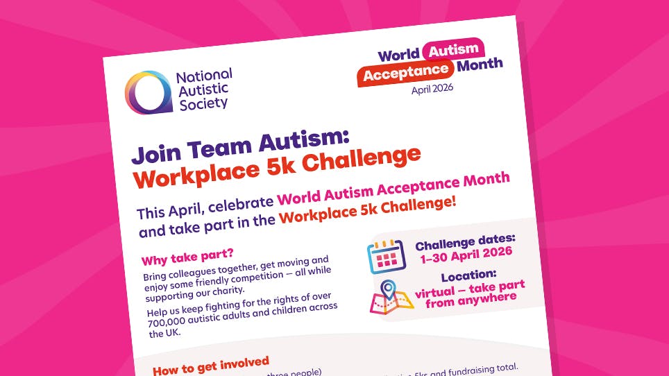 Workplace 5k Challenge Poster