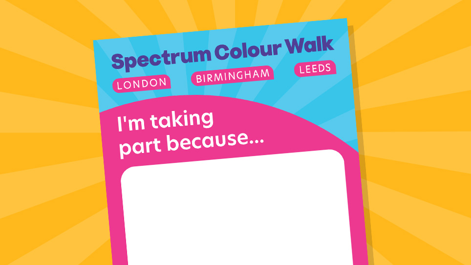 Spectrum Colour Walk poster