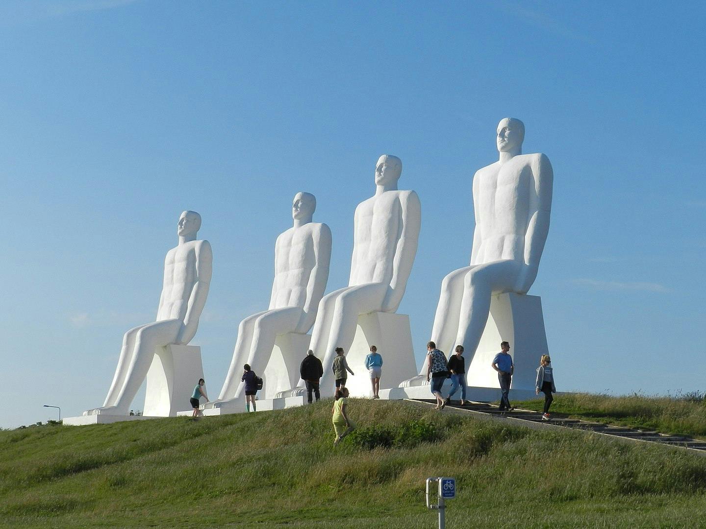 Men at Sea - Wadden Sea National Park