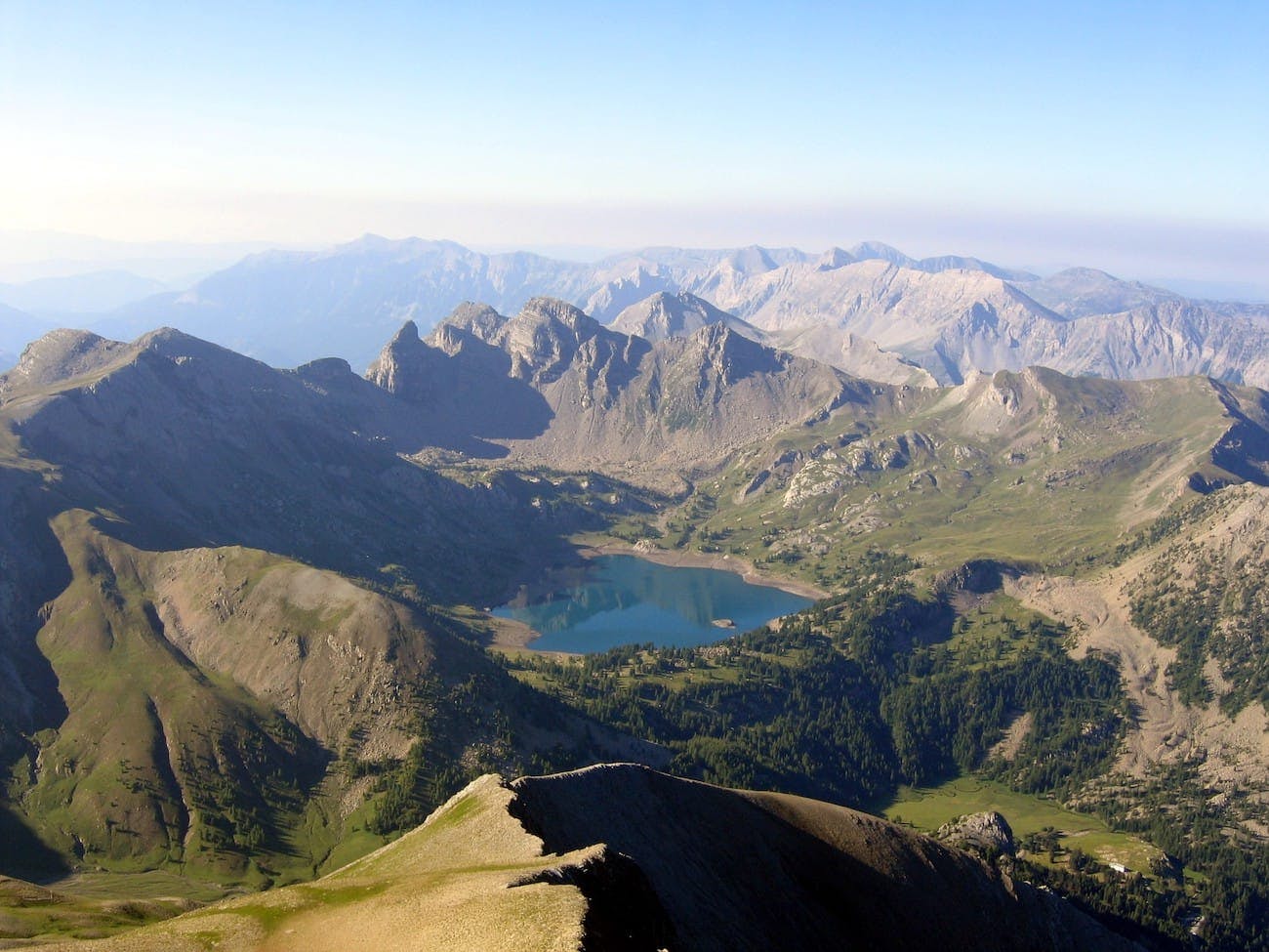 Lac d'Allos in Mercantour National Park