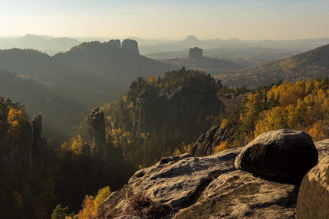 Carolafelsen - Saxon Switzerland National Park