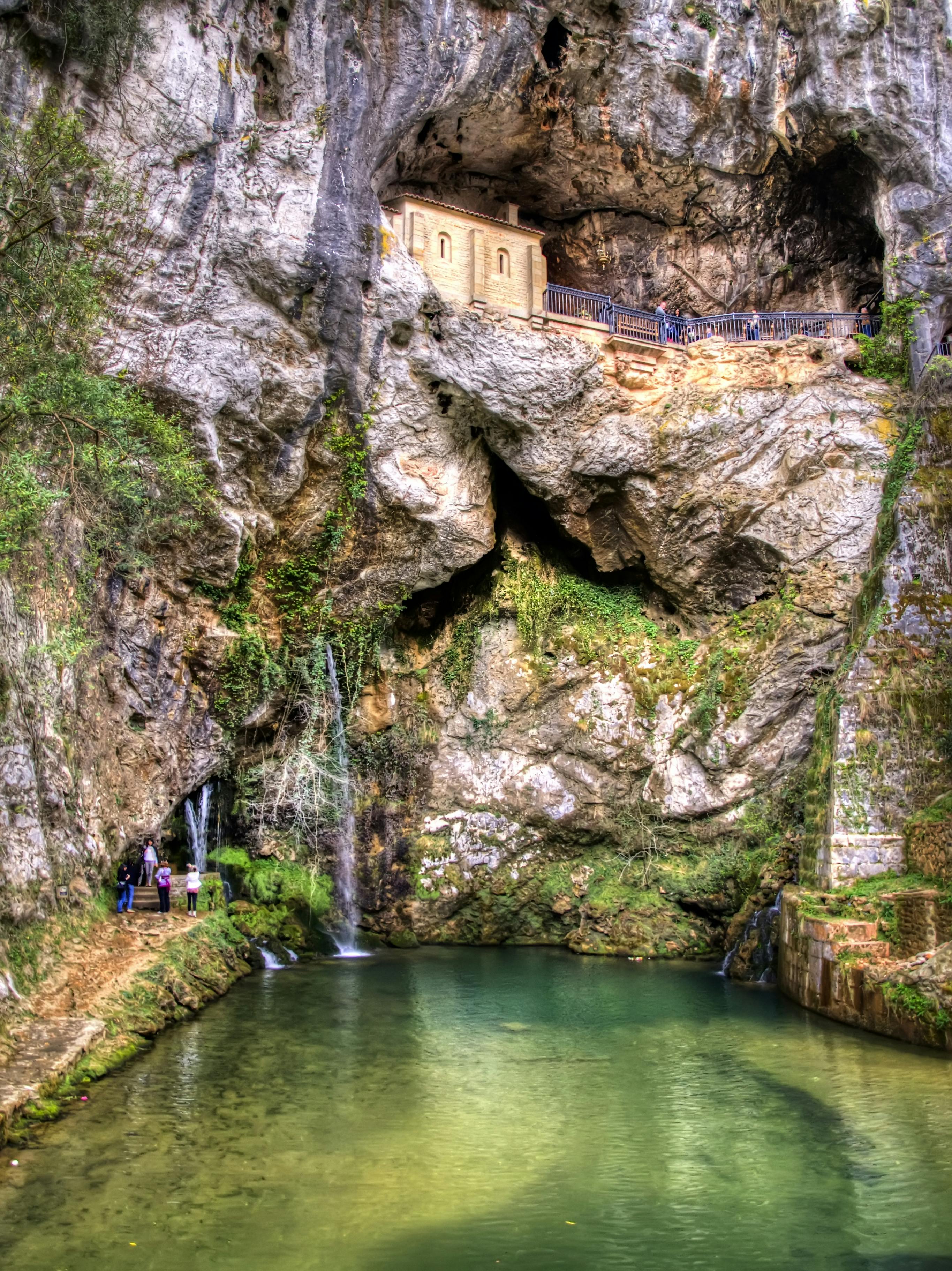 Santa Cueva de Covadonga - Picos De Europa National Park