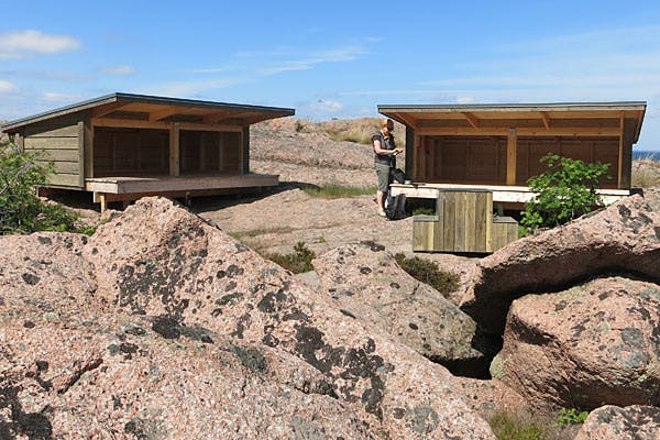 Blå Jungfrun National Park - Shelters