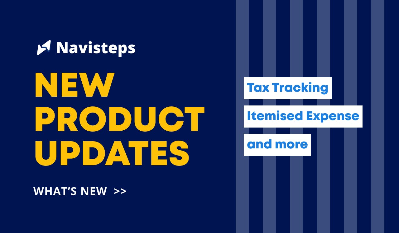 What's New: Tax Tracking, Itemised Expense and more
