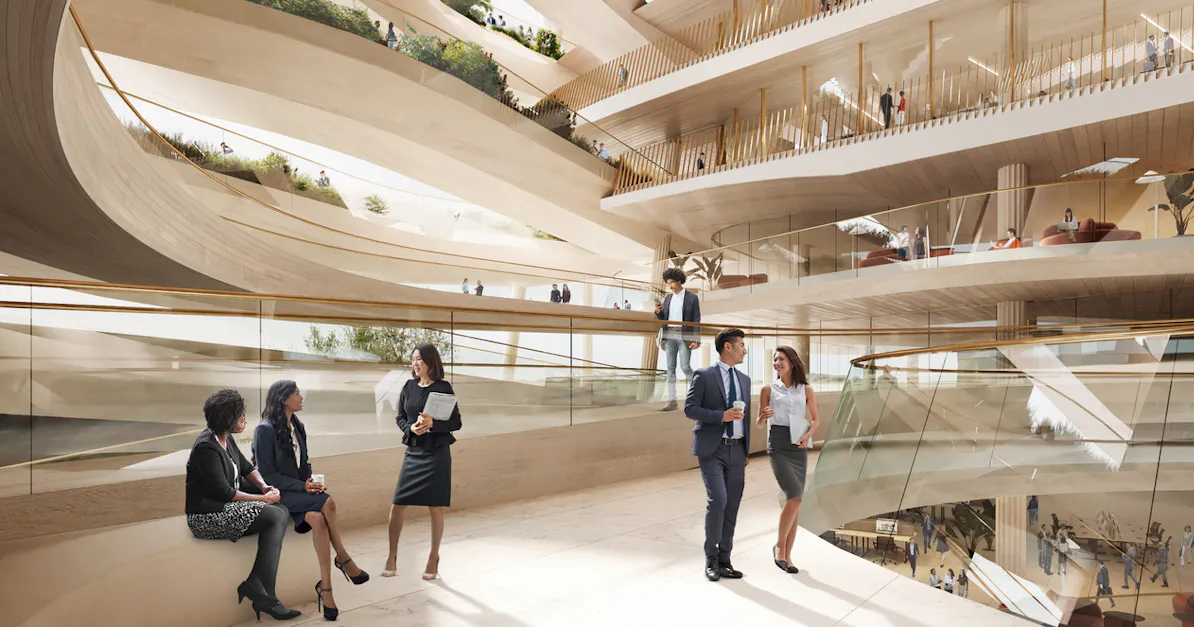 Harvard Business Review The Office People Want to Come Back To NBBJ