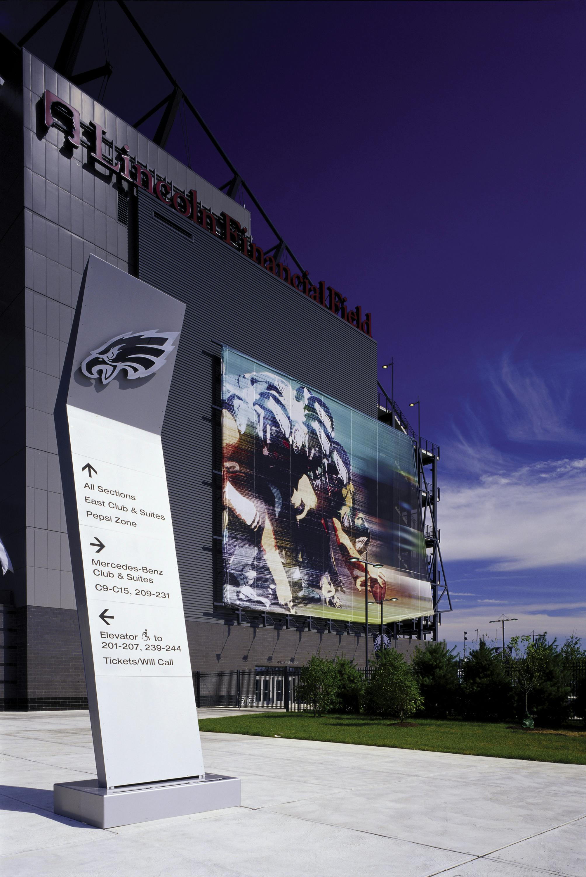 Section 239 at Lincoln Financial Field 