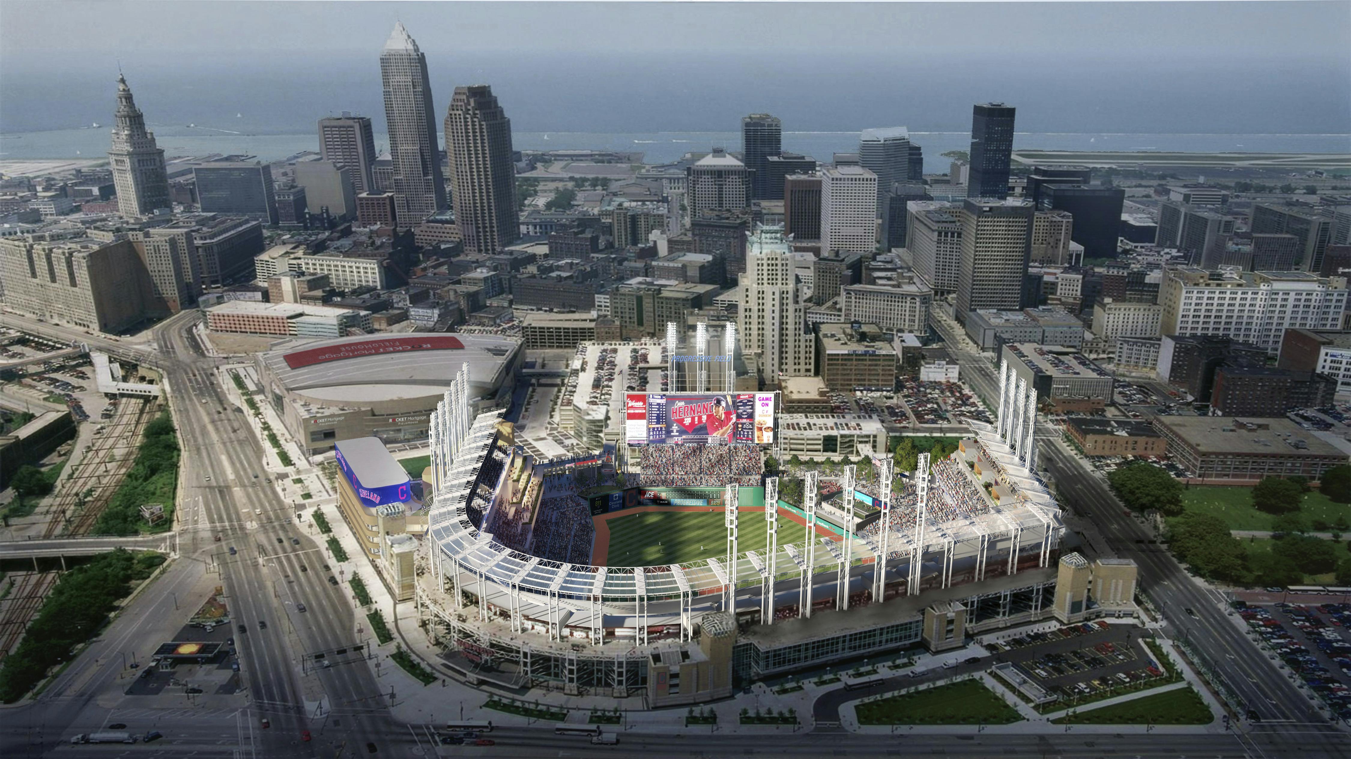 Indians' Progressive Field renovation to focus on upper deck, new spaces