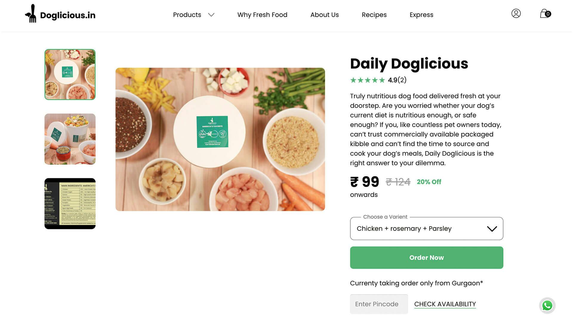 Doglicious screengrabs