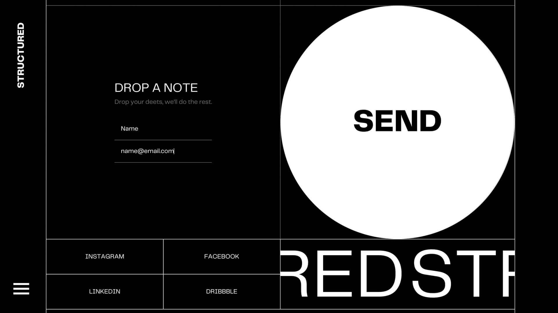 Structured Agency Screengrabs