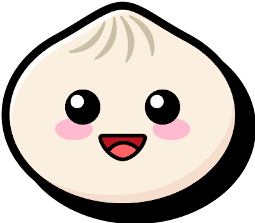 Bun.sh Logo (a smiling pork bun)