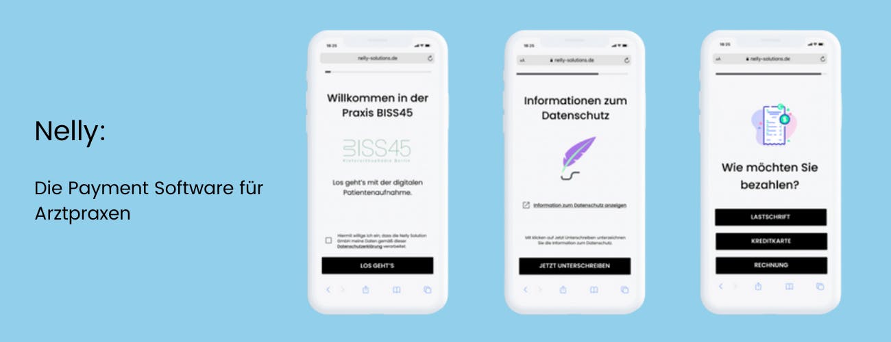 Nelly - Payment Software für Arztpraxen