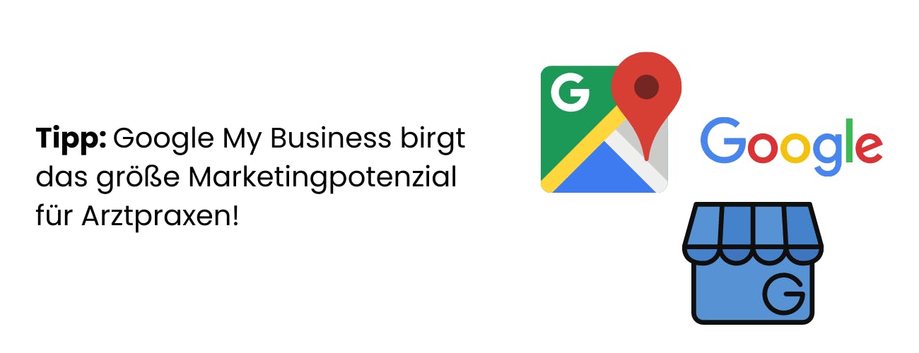 Google my Business bringt Marketingpotenzial für Arztpraxen!