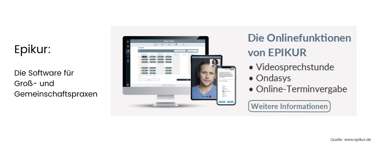 Epikur Software für Groß- und Gemeinschaftspraxen