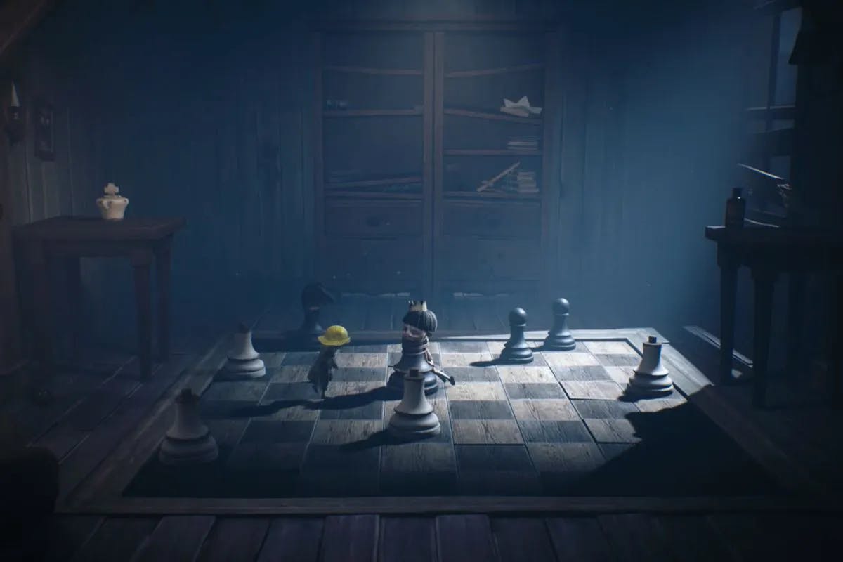 Little Nightmares 2 puzzle xadrez