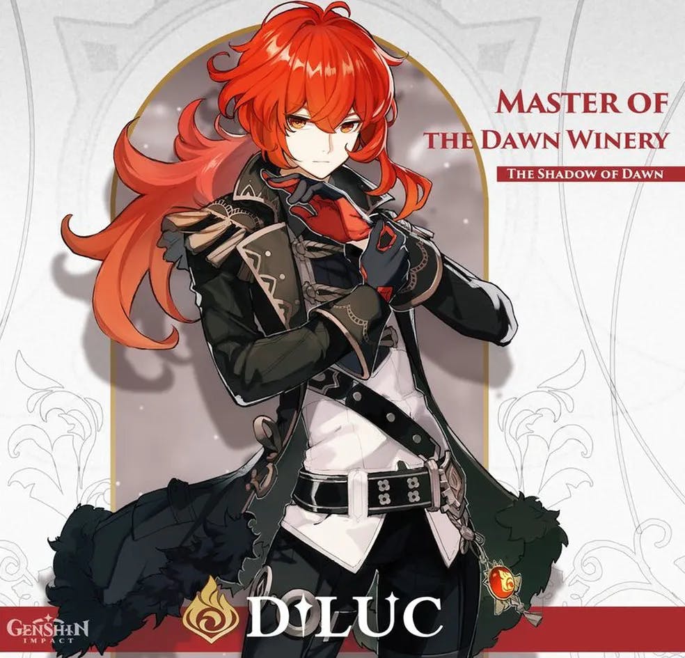 personagem Diluc
