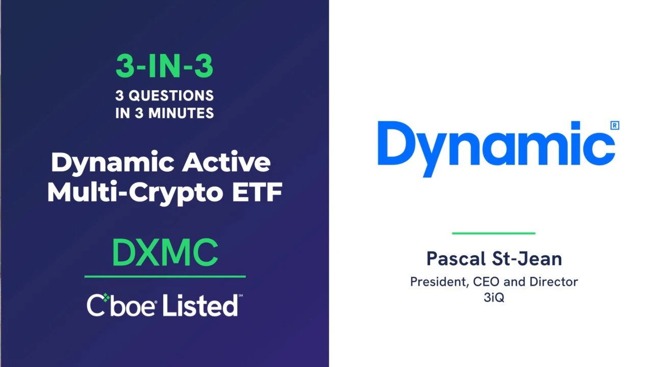 3 Questions in 3 Minutes: Dynamic Active Multi-Crypto ETF