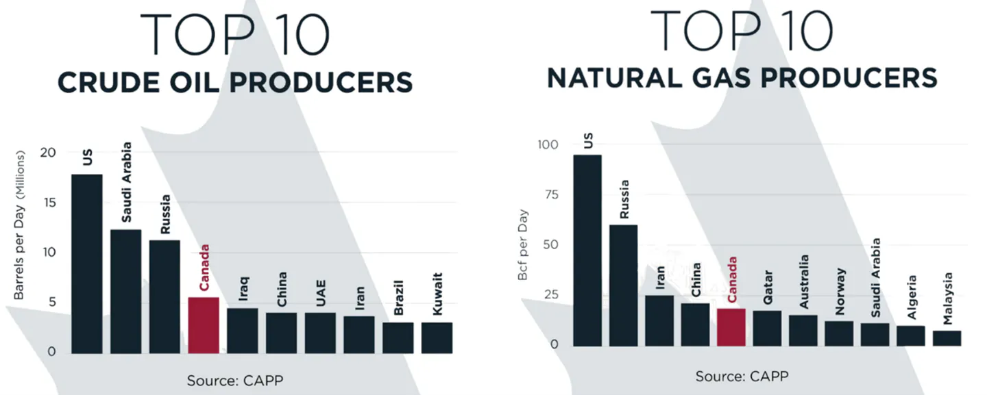 Top 10 crude oil producers
