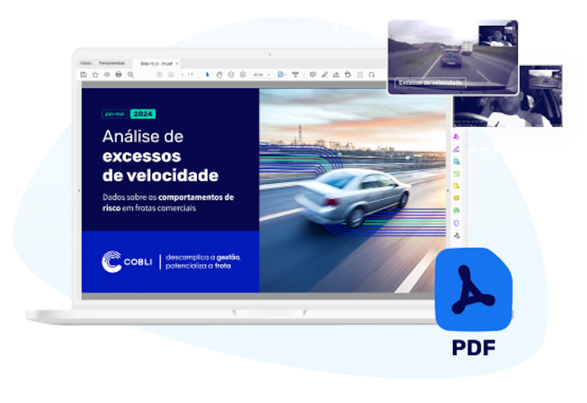 imagem representando análise de excesso de velocidade