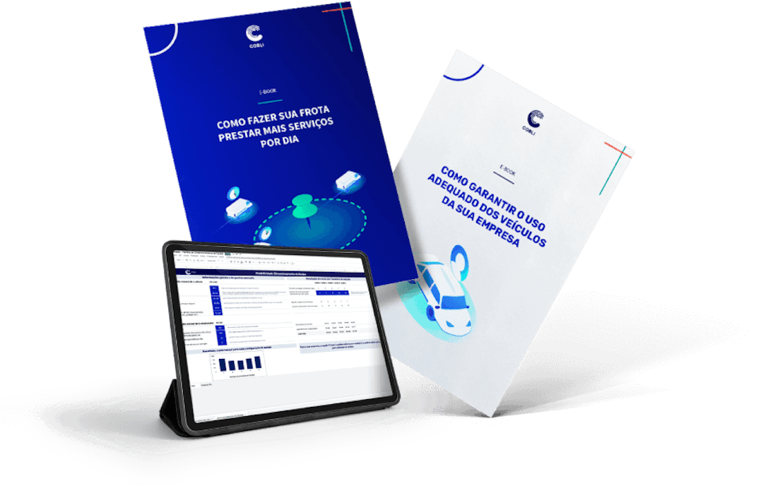 Exemplo impresso do pacote de ferramentas para produtividade da equipe de campo da Cobli.