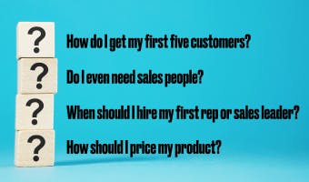 Four Questions to Answer Before Your First Sale