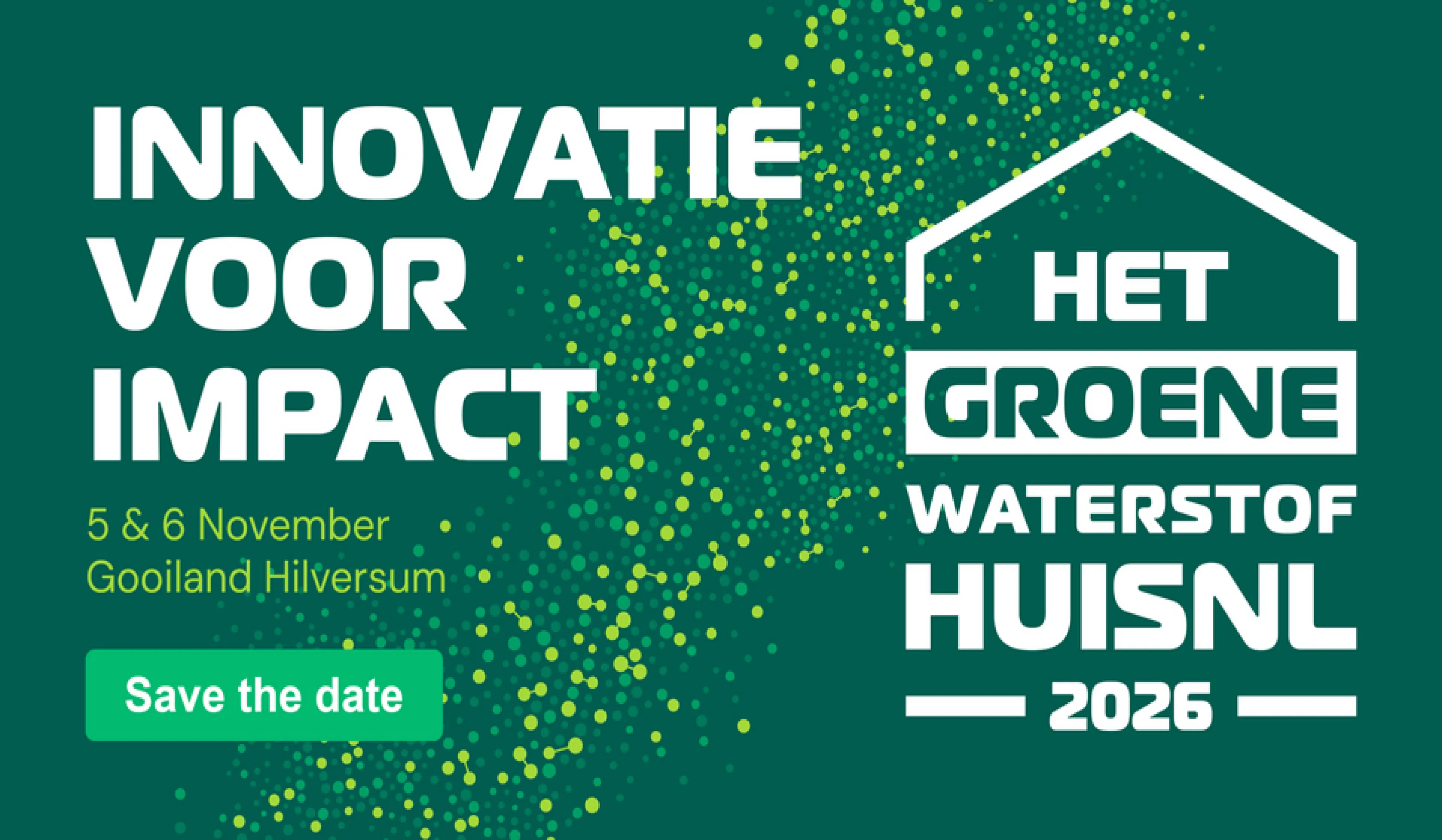Groene Waterstofhuis 2026