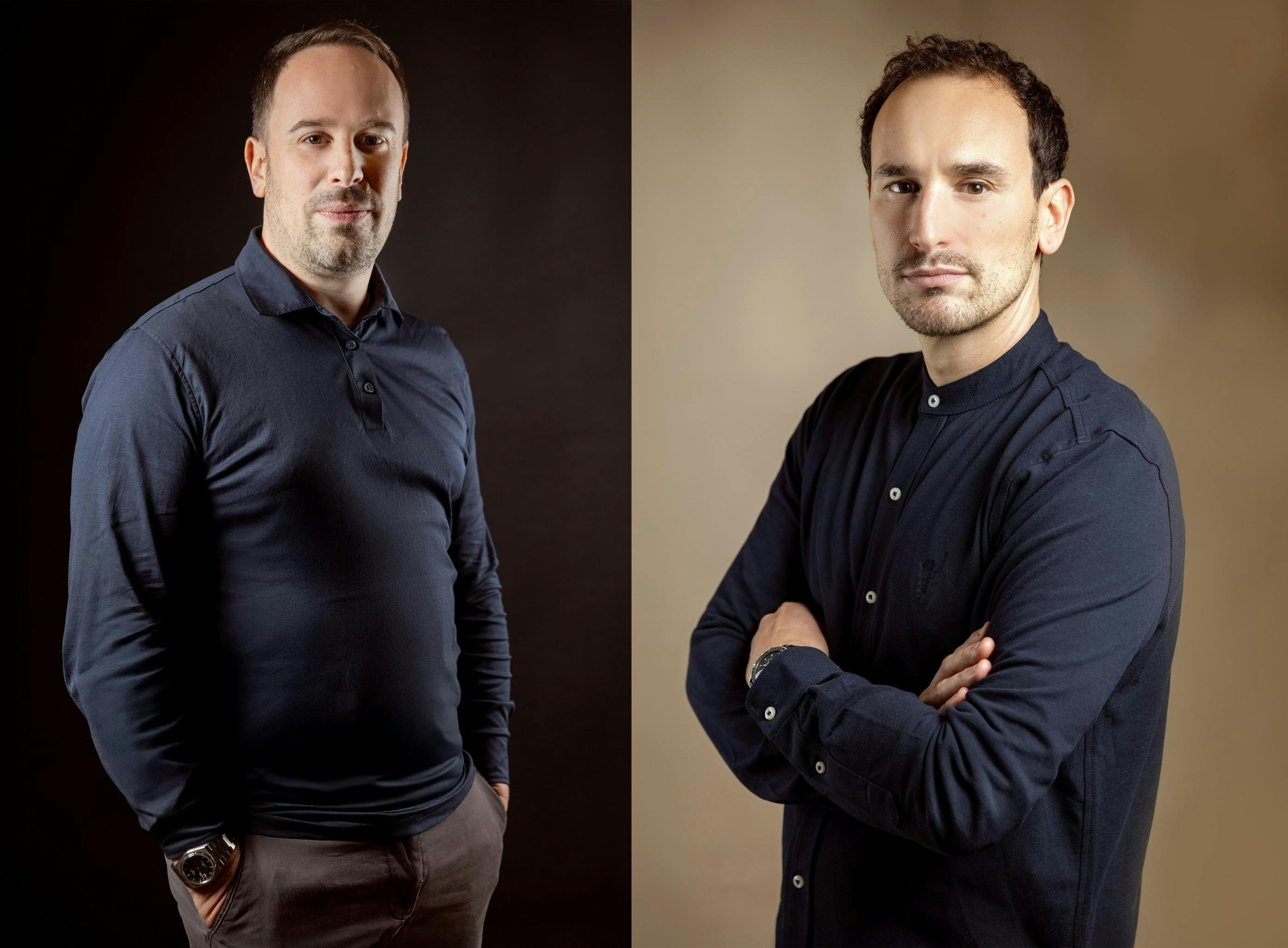 Sébastien & Philippe Flaccavento, co-founders of Nereva