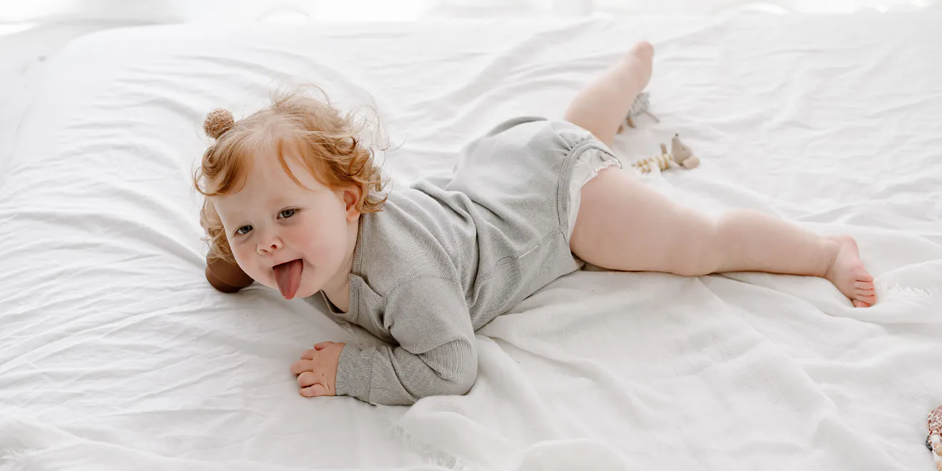 princess polly baby blue dress How to Dress a Baby in Winter, According to a Pediatrician main image 1