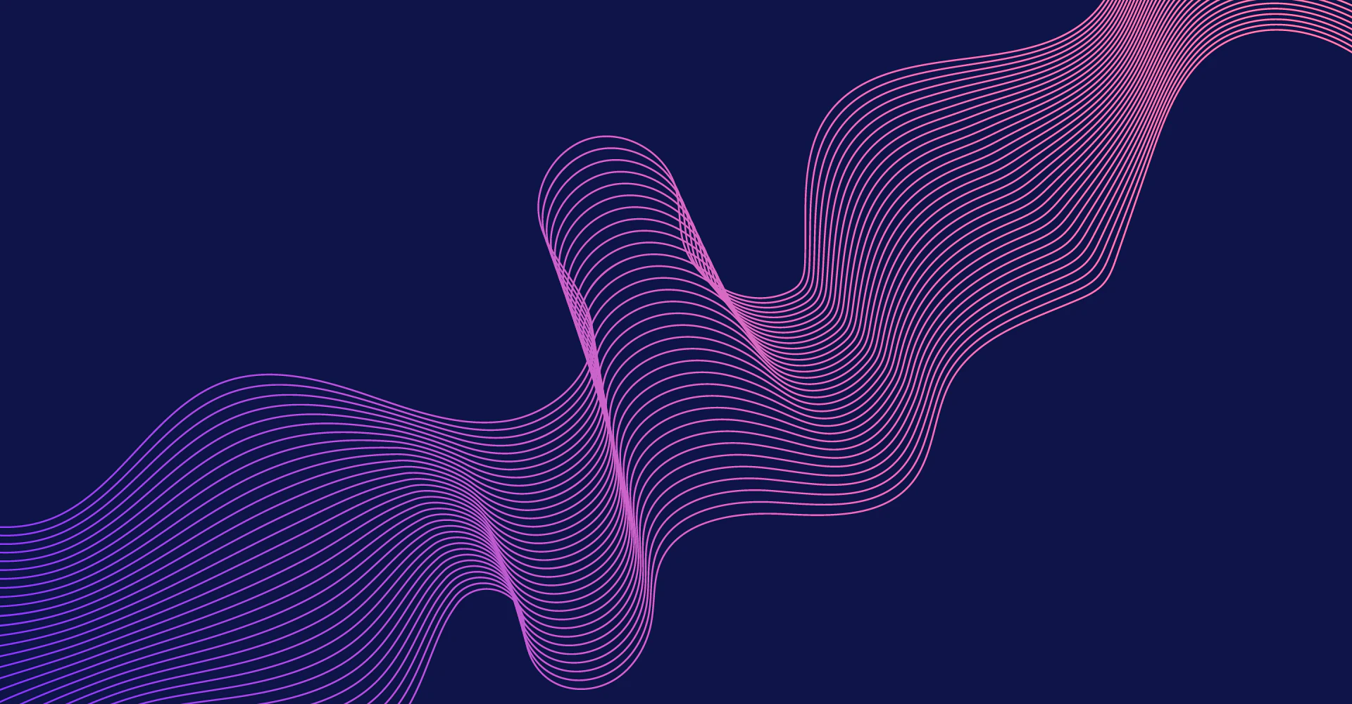 Dark blue background with a purple, spiraling graphic