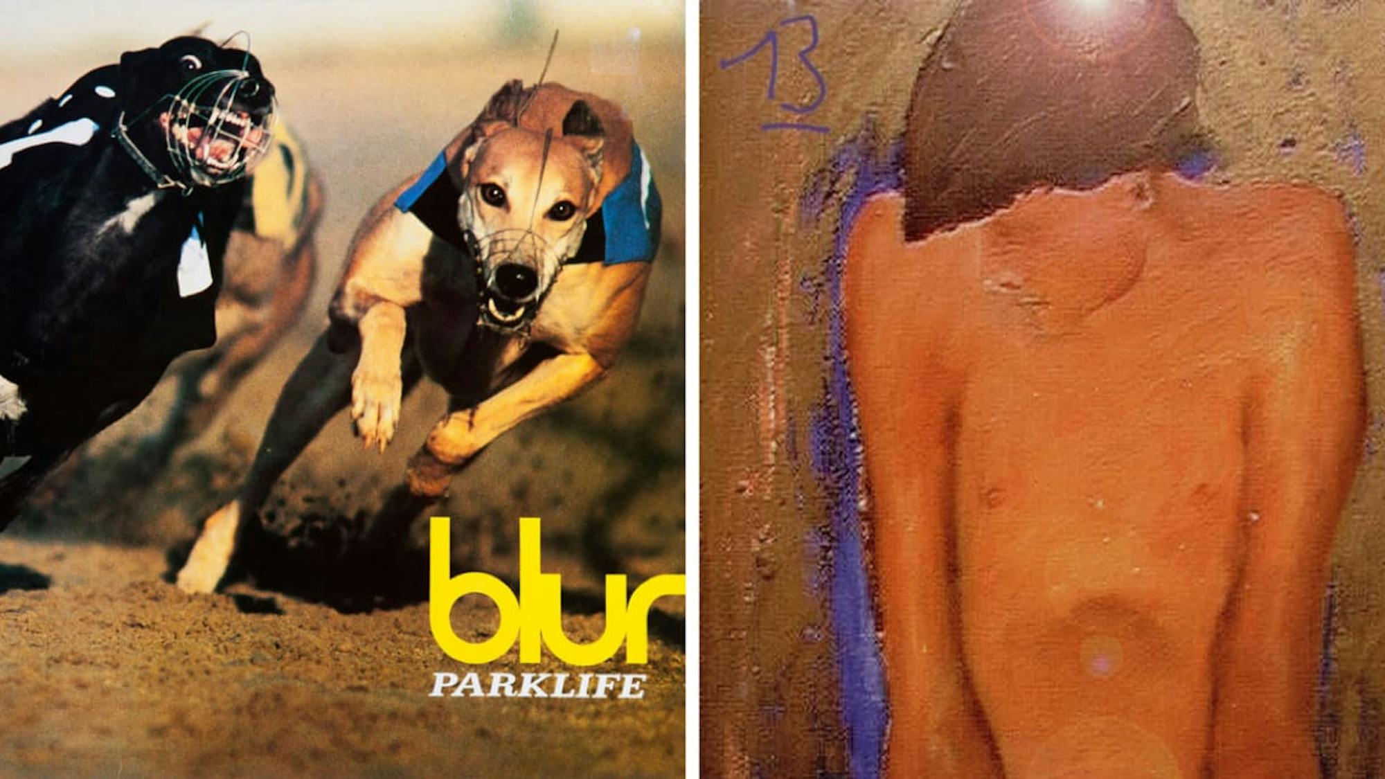 Blur albums Parklife and 13