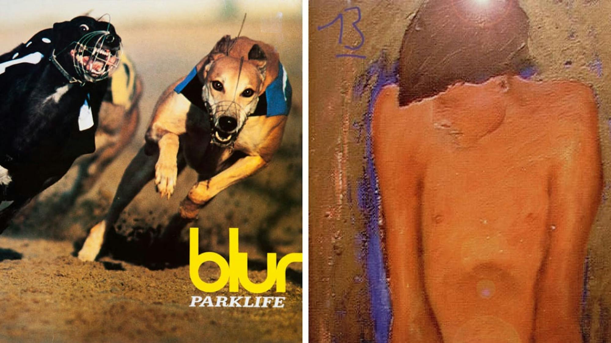 Blur albums Parklife and 13