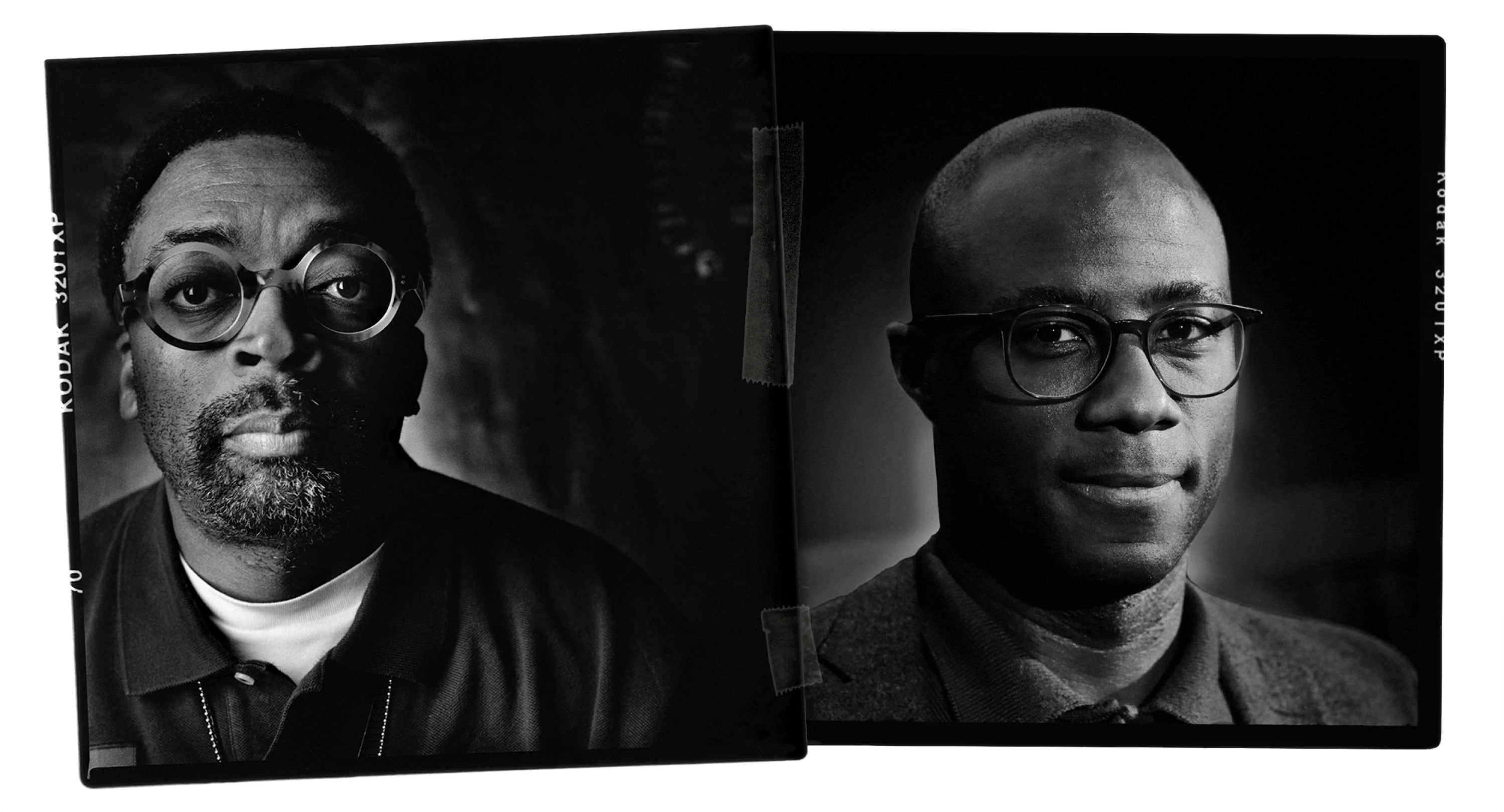 Portraits of Spike Lee and Barry Jenkins