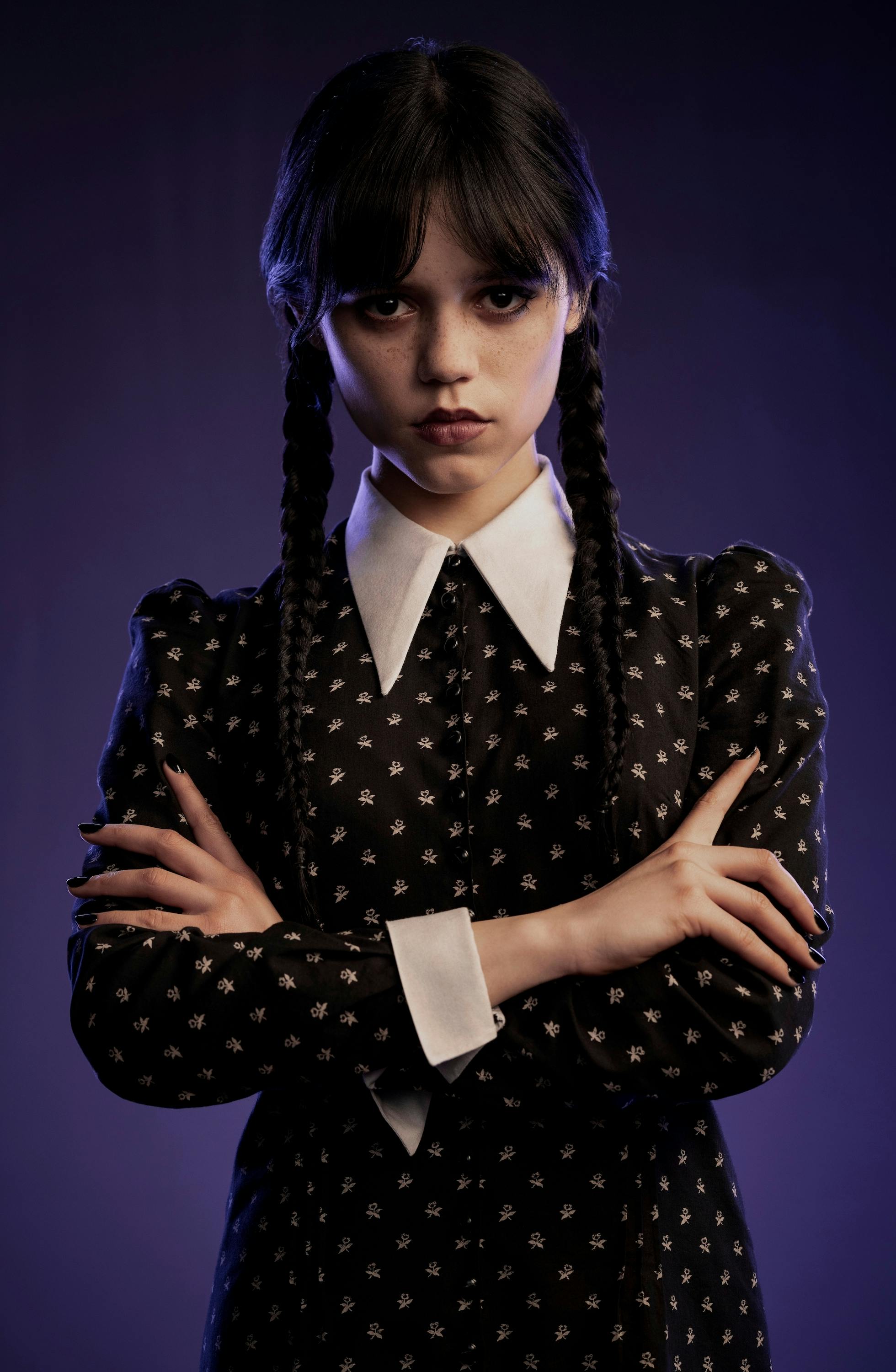 Designing Jenna Ortega's Wednesday Addams Costumes with Colleen Atwood -  Netflix Tudum
