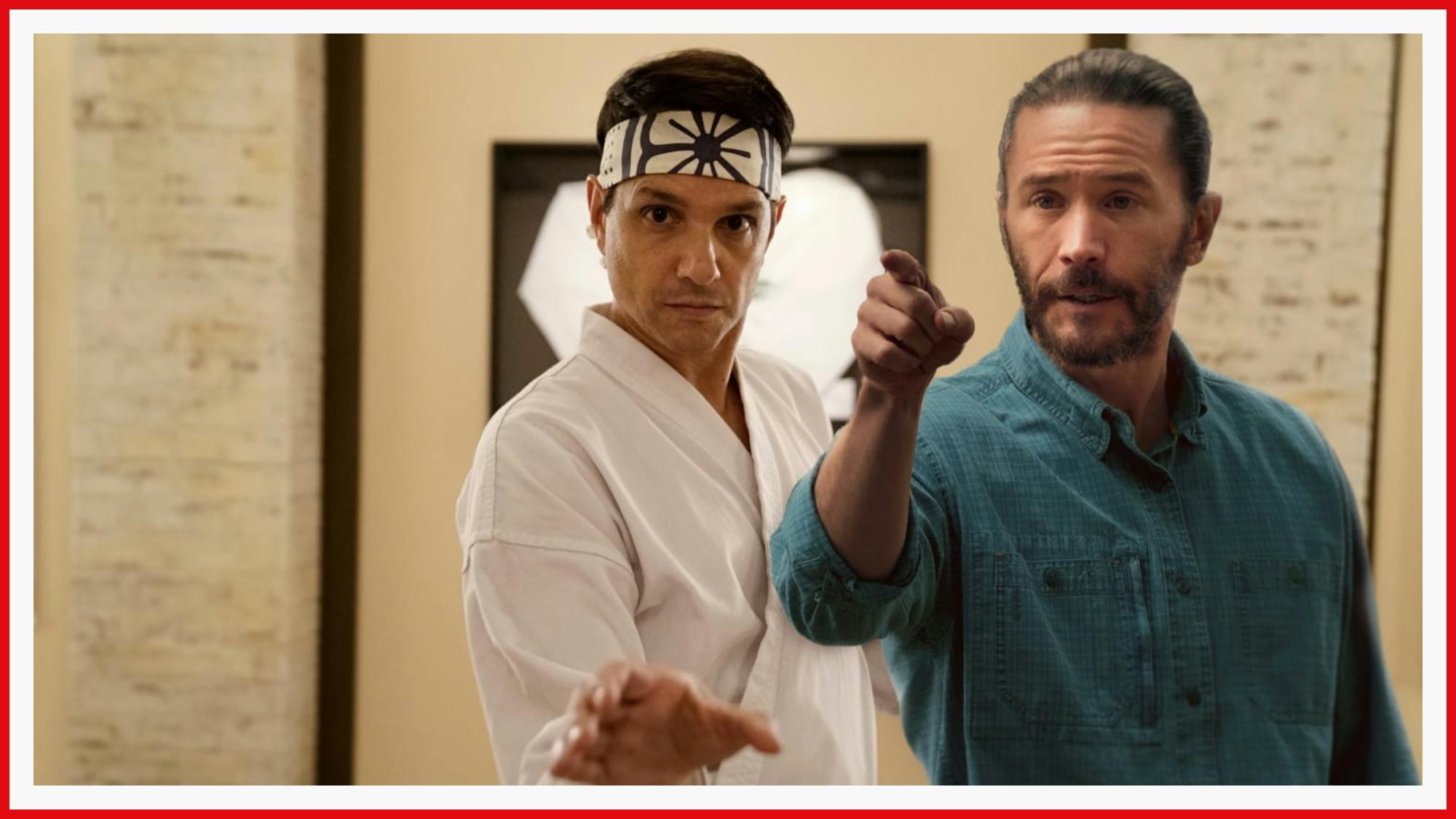 Tom Pelphrey as Ben Davis from Ozark makes an imagined cameo in one of his favorite series this year, Cobra Kai.